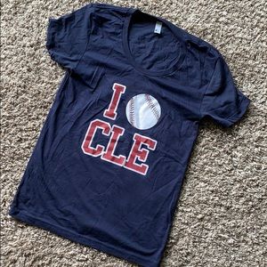Cleveland Indians baseball tee ⚾️